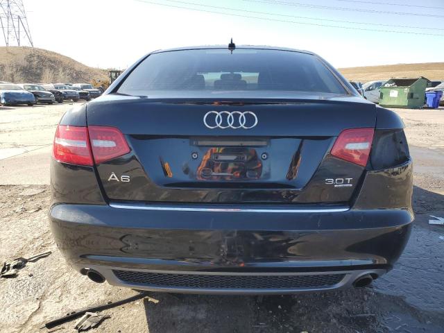 WAUKGAFB2BN039873 - 2011 AUDI A6 PRESTIGE შავი ფოტო 6