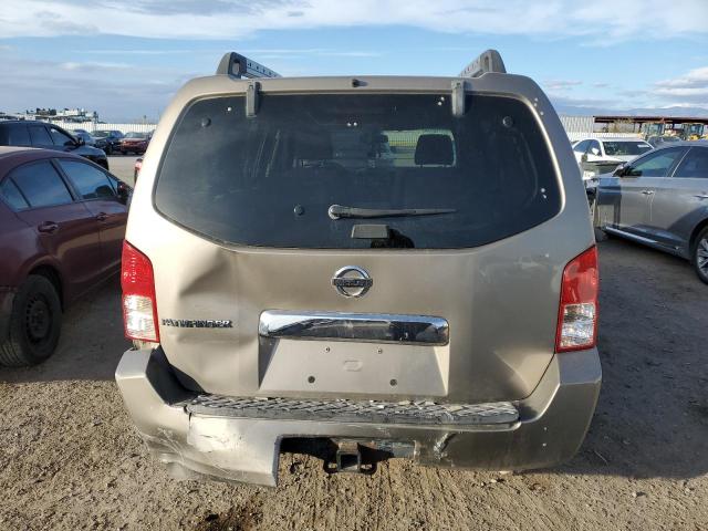 5N1AR18U27C642148 - 2007 NISSAN PATHFINDER LE თაფლისფერი ფოტო 6