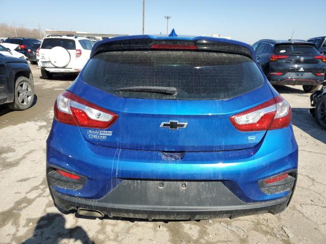 3G1BG6SE1JS518671 - 2018 CHEVROLET CRUZE LT BLUE photo 6