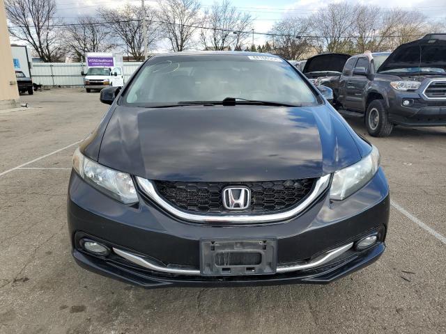 19XFB2F98DE058778 - 2013 HONDA CIVIC EXL BLACK photo 5