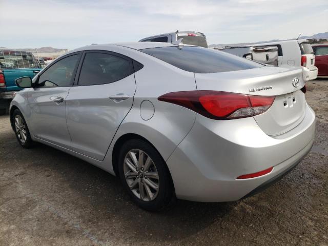 KMHDH4AE8FU437706 - 2015 HYUNDAI ELANTRA SE SILVER photo 2