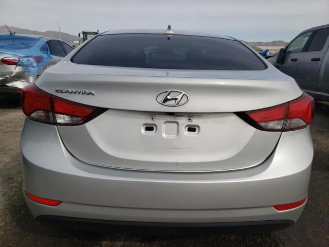 KMHDH4AE8FU437706 - 2015 HYUNDAI ELANTRA SE SILVER photo 6