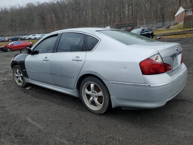 JNKAY01F38M654607 - 2008 INFINITI M35 BASE SILVER photo 2