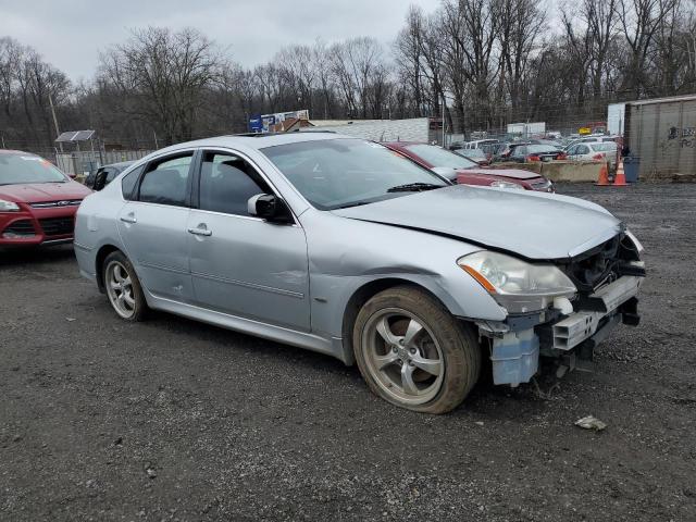 JNKAY01F38M654607 - 2008 INFINITI M35 BASE SILVER photo 4