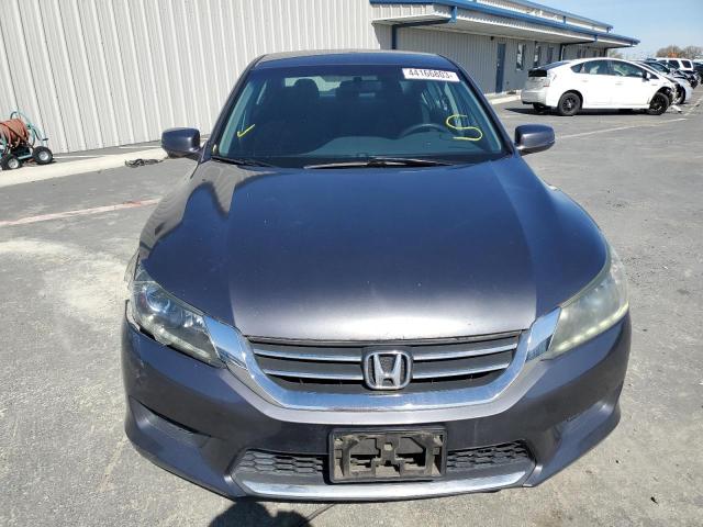 1HGCR6F32FA000027 - 2015 HONDA ACCORD HYBRID GRAY photo 5