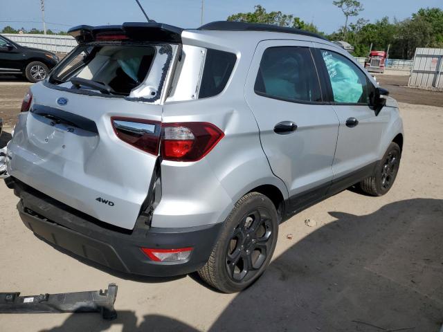 MAJ6S3JL6MC428129 - 2021 FORD ECOSPORT SES SILVER photo 3