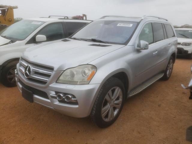 4JGBF7BE8BA639101 - 2011 MERCEDES-BENZ GL 450 4MATIC SILVER photo 1