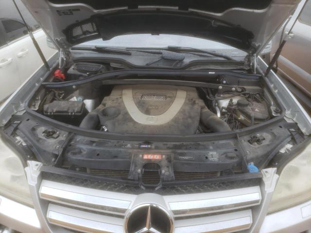 4JGBF7BE8BA639101 - 2011 MERCEDES-BENZ GL 450 4MATIC SILVER photo 12