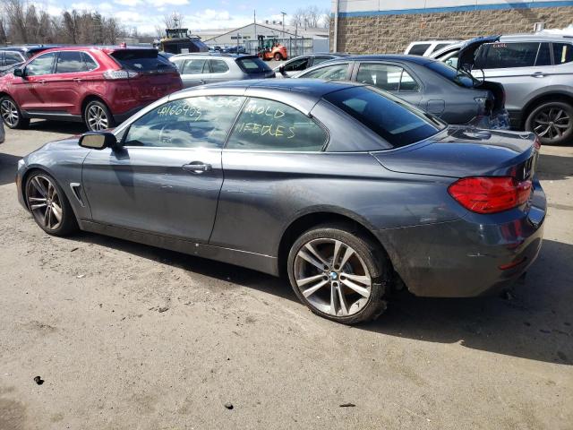 WBA3T7C57FPW79749 - 2015 BMW 435 XI GRAY photo 2