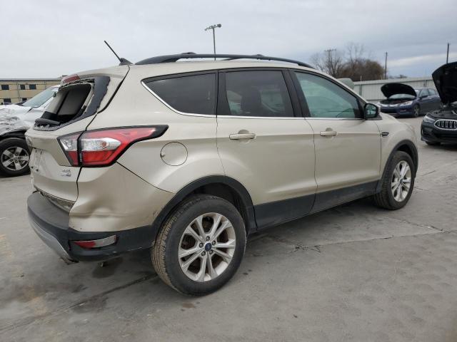 1FMCU9HD6JUA81041 - 2018 FORD ESCAPE SEL GOLD photo 3