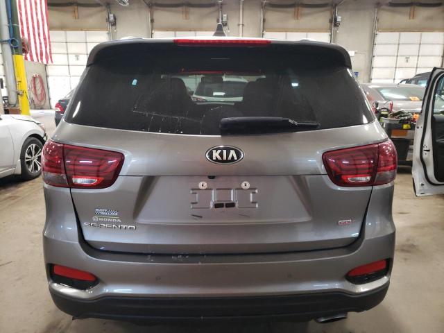 5XYPG4A39KG541524 - 2019 KIA SORENTO L GRAY photo 6