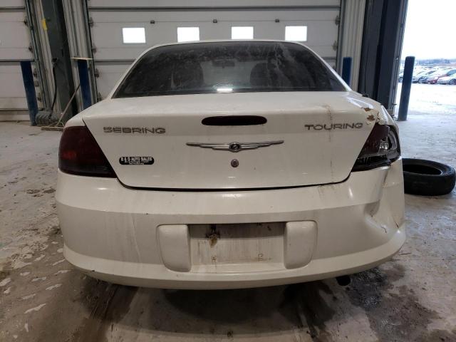 1C3EL56T45N522625 - 2005 CHRYSLER SEBRING TOURING WHITE photo 6