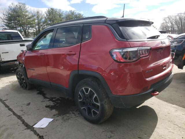 3C4NJDDB0KT780612 - 2019 JEEP COMPASS TRAILHAWK RED photo 2