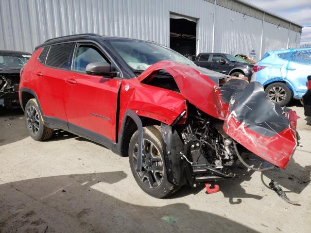 3C4NJDDB0KT780612 - 2019 JEEP COMPASS TRAILHAWK RED photo 4