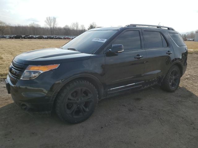 1FMHK8F81CGA48610 - 2012 FORD EXPLORER LIMITED BLACK photo 1