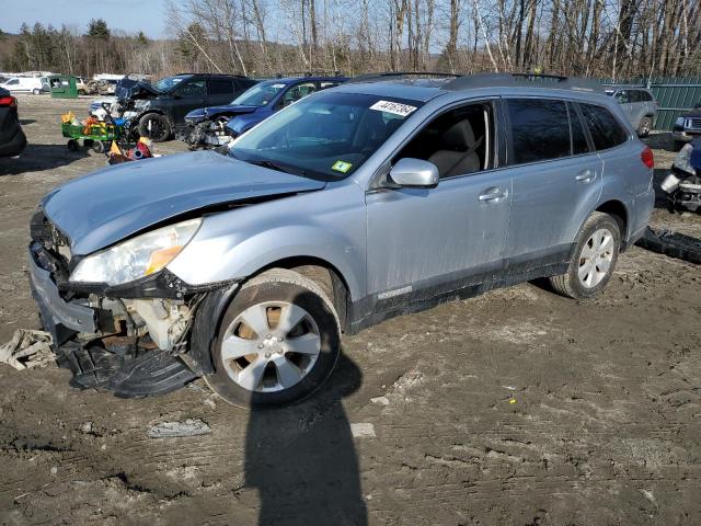 4S4BRBGCXC1263245 - 2012 SUBARU OUTBACK 2.5I PREMIUM SILVER photo 1