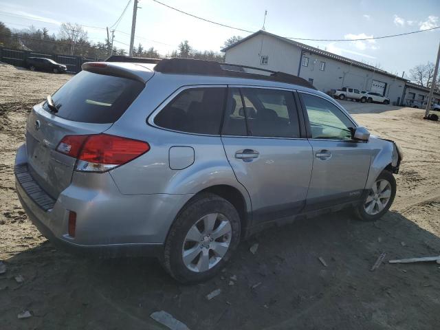 4S4BRBGCXC1263245 - 2012 SUBARU OUTBACK 2.5I PREMIUM SILVER photo 3