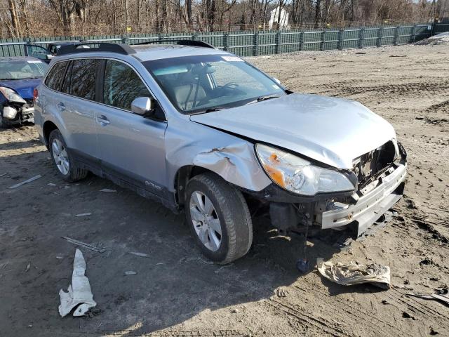 4S4BRBGCXC1263245 - 2012 SUBARU OUTBACK 2.5I PREMIUM SILVER photo 4