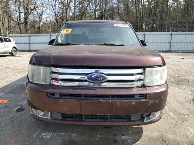 2FMGK5CC1ABA66452 - 2010 FORD FLEX SEL BURGUNDY photo 5