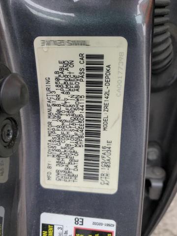 5YFBU4EE5DP144115 - 2013 TOYOTA COROLLA BASE GRAY photo 13