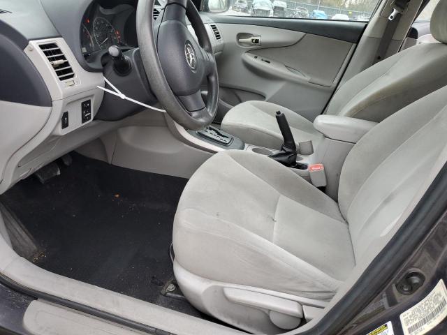 5YFBU4EE5DP144115 - 2013 TOYOTA COROLLA BASE GRAY photo 7