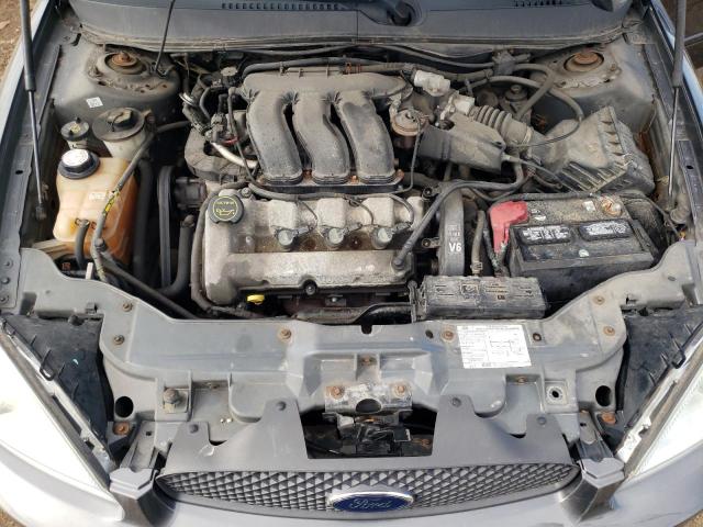 1FAFP56S75A170780 - 2005 FORD TAURUS SEL GRAY photo 11