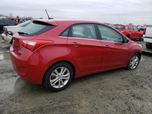 KMHD35LH9EU181943 - 2014 HYUNDAI ELANTRA GT RED photo 3