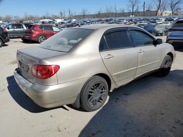 2T1BR32E77C843931 - 2007 TOYOTA COROLLA CE GOLD photo 3