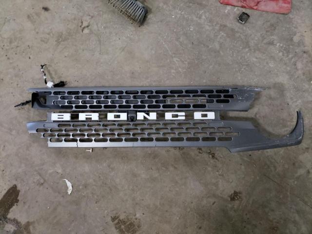 1FMEE5DP9NLA76698 - 2022 FORD BRONCO BASE GRAY photo 12