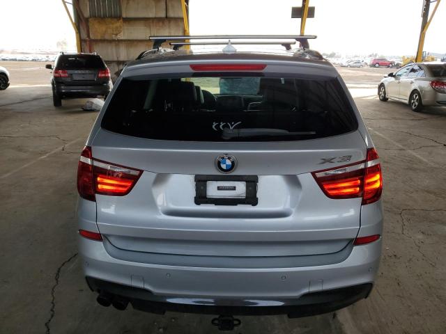 5UXWX7C54BL734582 - 2011 BMW X3 XDRIVE35I SILVER photo 6