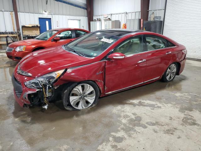 KMHEC4A47EA106027 - 2014 HYUNDAI SONATA HYBRID MAROON photo 1