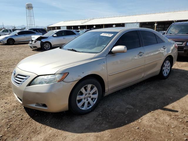 4T1BB46K69U081574 - 2009 TOYOTA CAMRY HYBRID BEIGE photo 1