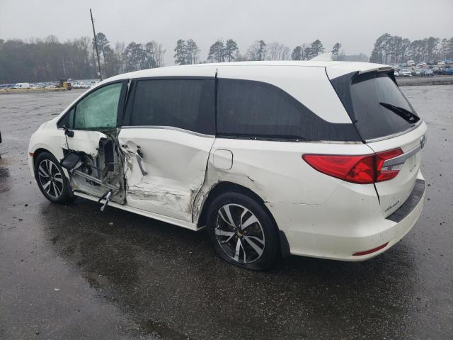 5FNRL6H91JB021379 - 2018 HONDA ODYSSEY ELITE WHITE photo 2