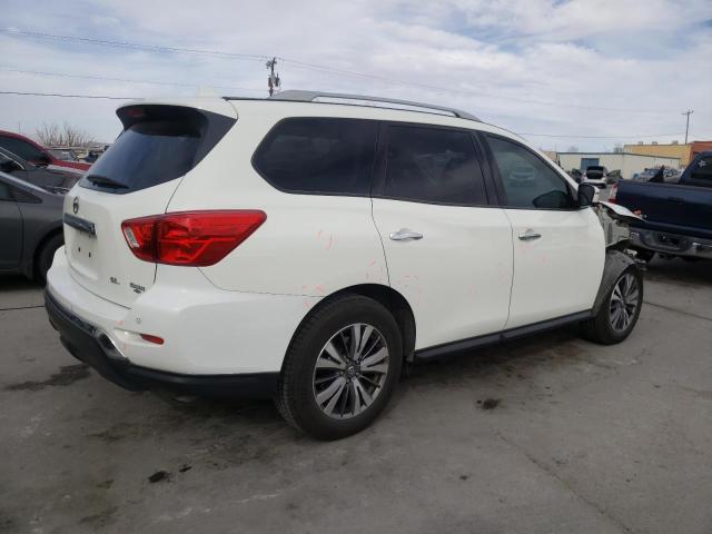 5N1DR2MN4KC612143 - 2019 NISSAN PATHFINDER S WHITE photo 3