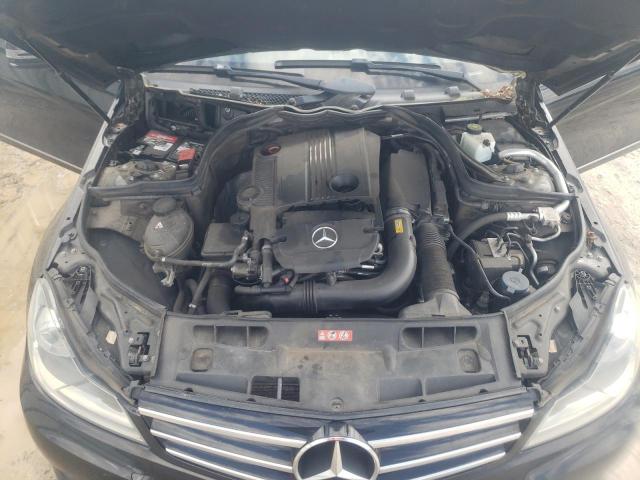 WDDGF4HB0EG219278 - 2014 MERCEDES-BENZ C 250 BLACK photo 11