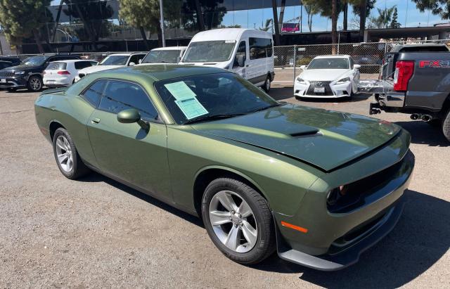 2C3CDZAG1LH222441 - 2020 DODGE CHALLENGER SXT GREEN photo 1