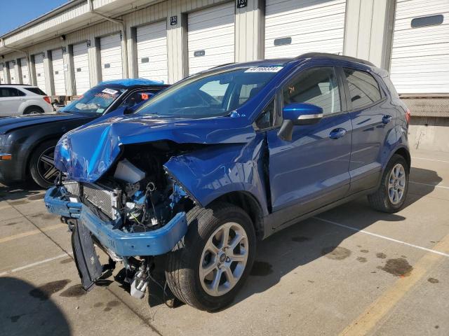 MAJ3S2GE5LC312764 - 2020 FORD ECOSPORT SE BLUE photo 1