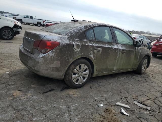 1G1PA5SH4E7156982 - 2014 CHEVROLET CRUZE LS SILVER photo 3