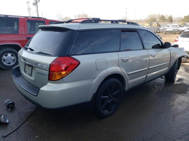 4S4BP62C367351155 - 2006 SUBARU LEGACY OUTBACK 2.5I LIMITED BEIGE photo 3