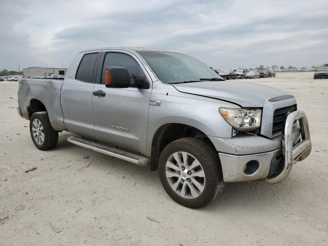 5TFRV541X8X057107 - 2008 TOYOTA TUNDRA DOUBLE CAB SILVER photo 4