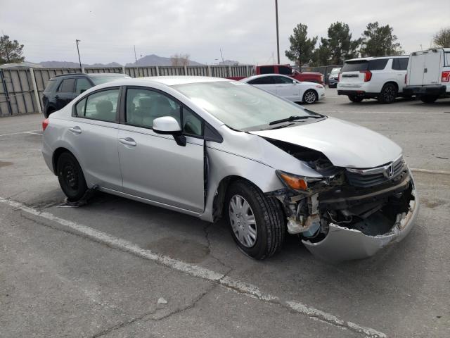 2HGFB2F50CH596750 - 2012 HONDA CIVIC LX SILVER photo 4