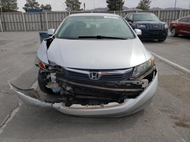 2HGFB2F50CH596750 - 2012 HONDA CIVIC LX SILVER photo 5