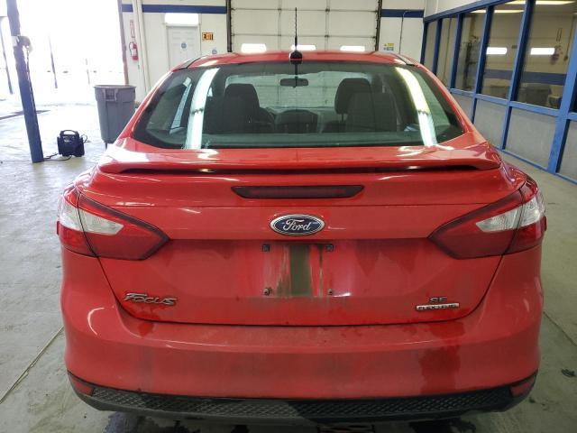 1FADP3F22DL121856 - 2013 FORD FOCUS SE RED photo 6