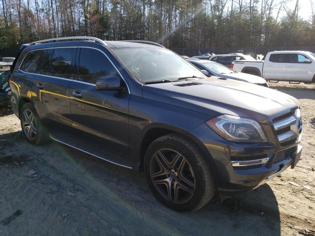 4JGDF7CE0EA301915 - 2014 MERCEDES-BENZ GL 450 4MATIC GRAY photo 4