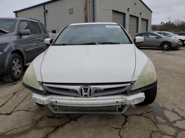 1HGCM56887A193239 - 2007 HONDA ACCORD EX WHITE photo 5