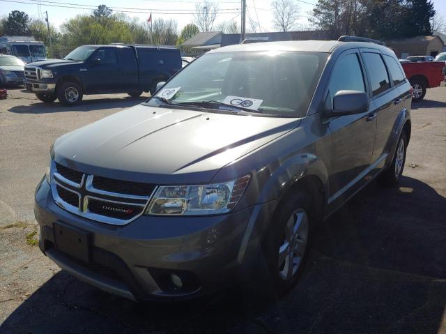 3C4PDCBG1DT595254 - 2013 DODGE JOURNEY SXT GRAY photo 2