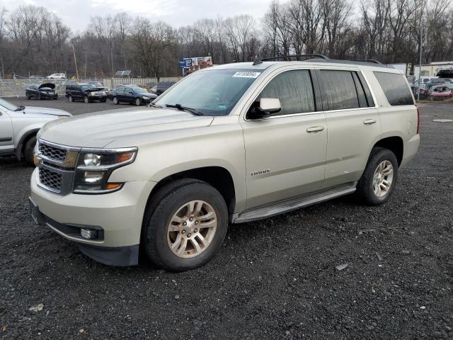 1GNSKBKCXFR263453 - 2015 CHEVROLET TAHOE K1500 LT BEIGE photo 1