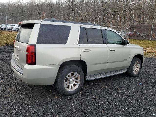 1GNSKBKCXFR263453 - 2015 CHEVROLET TAHOE K1500 LT BEIGE photo 3