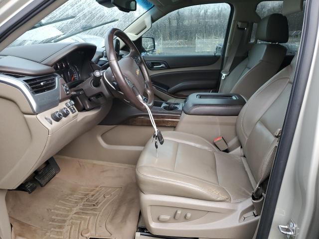 1GNSKBKCXFR263453 - 2015 CHEVROLET TAHOE K1500 LT BEIGE photo 7