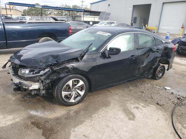 19XFC2F68KE031323 - 2019 HONDA CIVIC LX BLACK photo 1